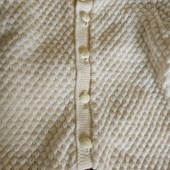 Vintage Quilted once upon a time ladybug button up - Picture 2 of 3